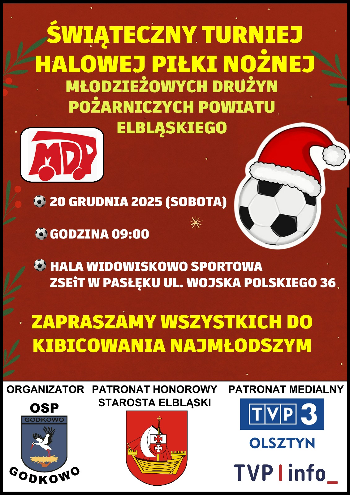 Halowy turniej piłki nożnej