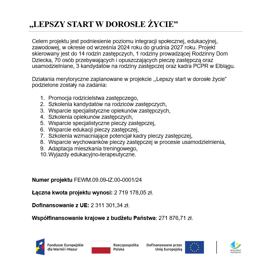 Lepszy start w dorosłe życie